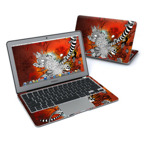 DecalGirl MBA11-WLILLY DecalGirl MacBook Air 11in Skin - Wild Lilly