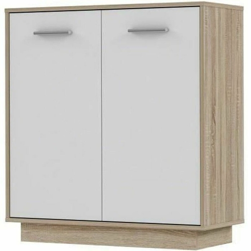 Storage furniture Natural Wood White (88,9 x 34,2 x 88,1 cm)