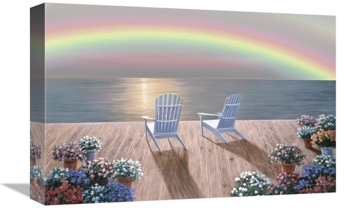 Global Gallery GCS-398707-1218-142 12 x 18 in. Rainbow Wishes Art Prin