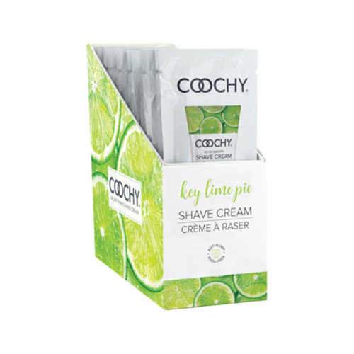 Coochy Shave Cream Key Lime Pie 0.5 fl. oz./15 ml Foil 24-Piece