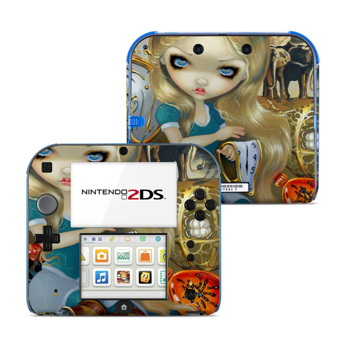 DecalGirl N2DS-ALICEDALI Nintendo 2DS Skin - Alice in a Dali Dream