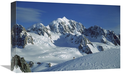 Global Gallery GCS-453403-1218-142 12 x 18 in. Ski Mountaineer Near Su