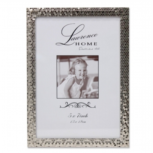 Shimmer Metal Picture Frame - Silver, 0.71 in.