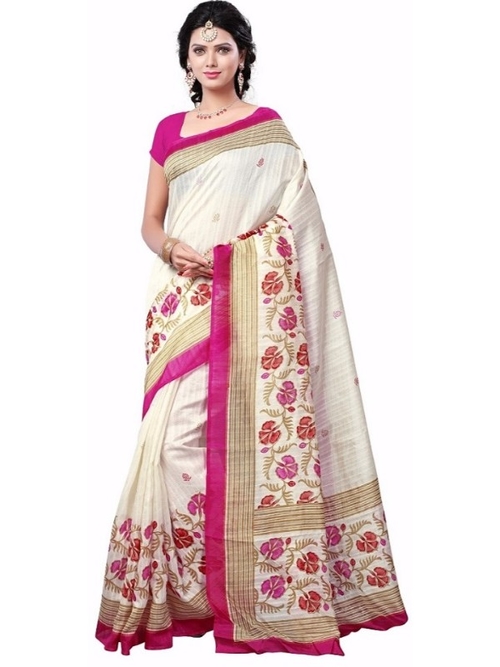 Bhagalpuri Art Silk Saree