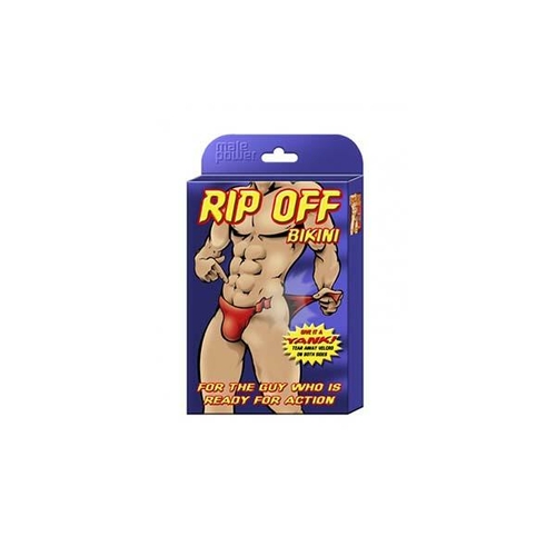 Rip Off Bikini Novelty Underwear Black One Size