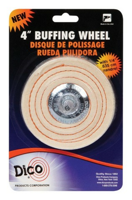 Dico 527-40-4M 4 in. Mounted Buffing Wheel