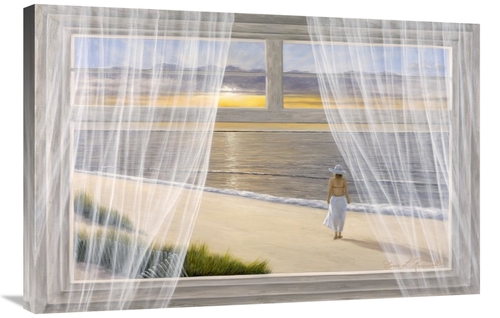 Global Gallery GCS-393990-2436-142 24 x 36 in. Morning Walk Art Print 