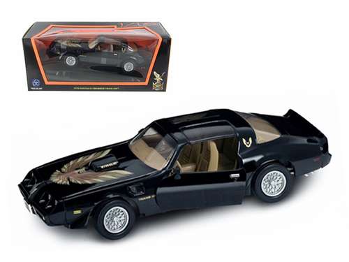 1979 Pontiac Firebird Trans Am Black 1/18 Diecast Model Car by Road