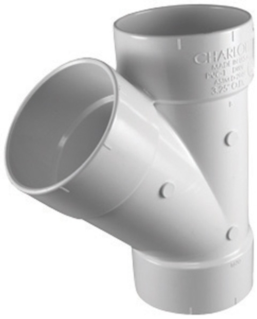 Charlotte Pipe & Foundry PVC016000600HA 3 in. PVC DWV Wye