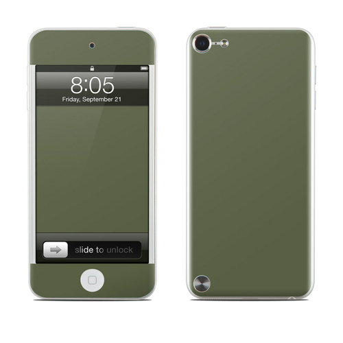 DecalGirl AIT5-SS-OLV iPod Touch 5G Skin - Solid State Olive Drab
