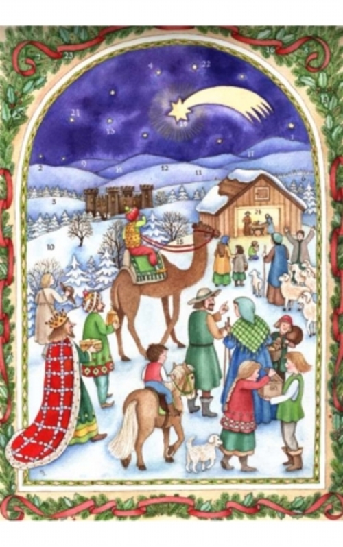 SELL ADV400-85 Sellmer Advent - Card Nativity