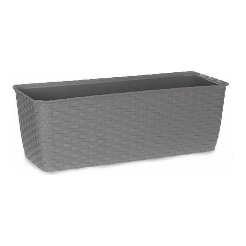 Self-watering planter Stefanplast 3872940 Grey Plastic 15,5 x 13,5 x