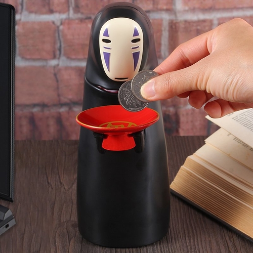 Faceless Person Piggy Bank