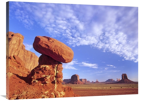 Global Gallery GCS-396545-3040-142 30 x 40 in. Mushroom Rock in Monume
