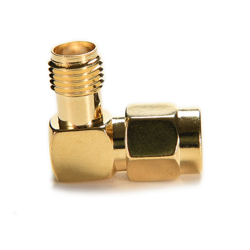 3 PCS 90 Degree Gold Plated SMA Converter Extender