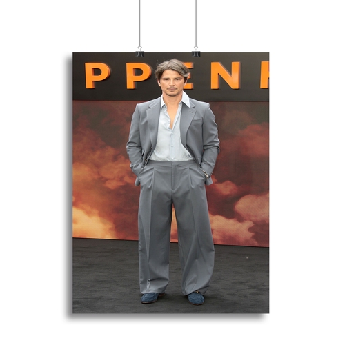 Josh Hartnett at the Oppenheimer premiere Canvas Print or Poster