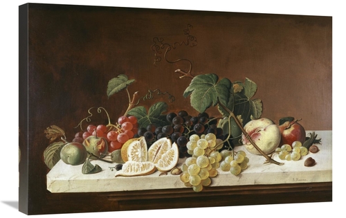 Global Gallery GCS-279869-30-142 30 in. Still Life with Fruit Art Prin