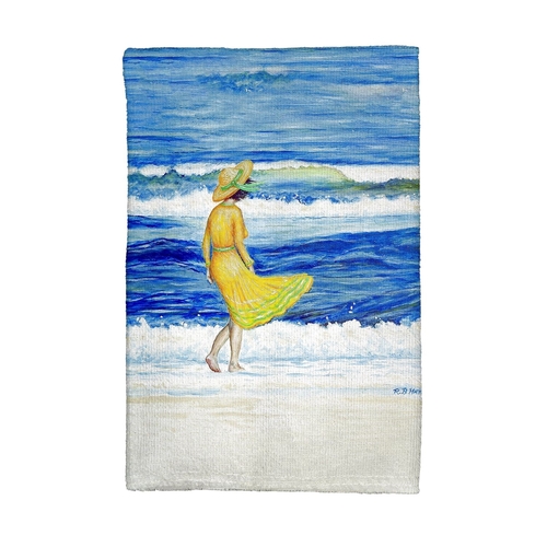 Betsy Drake KT889 Rough Surf Kitchen Towel