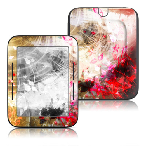 DecalGirl BNNT-WFLOWER Barnes and Noble Nook Touch Skin - Woodflower