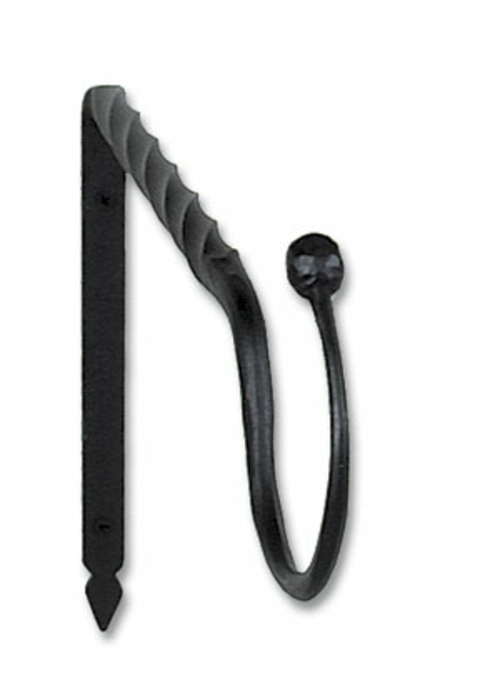 Achla B-26 Jumbo Bracket Garden Hook - Black Powdercoat