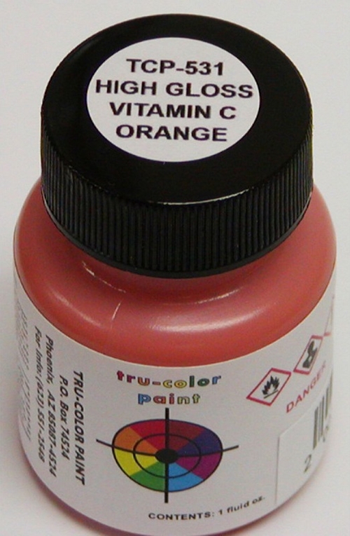 Tru-Color Paint TCP531 1 oz Vitamin C Orange