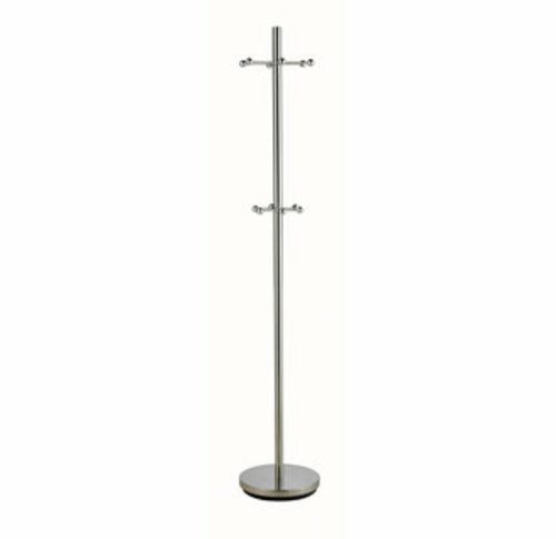 Adesso WK2046 Jax Coat Rack - Stainless Steel-01