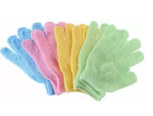 Exfoliating Shower Bath Gloves for Shower