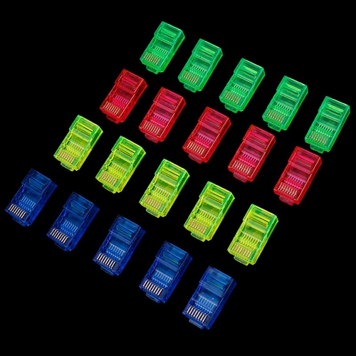 20pcs/pack RJ45 Ethernet Cables Module Plug