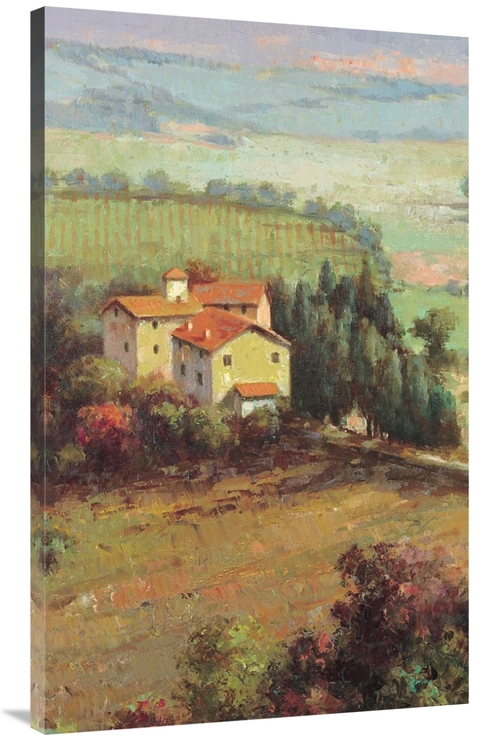 Global Gallery GCS-450488-44-142 44 in. Golden Vineyard II - Detail - 