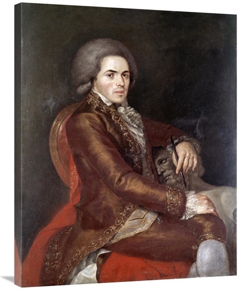 Global Gallery GCS-278079-36-142 36 in. Sculptor Manuel Tolsa Art Prin