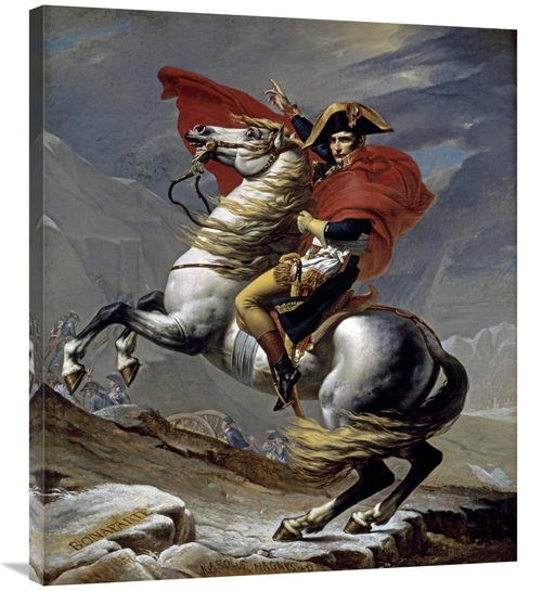 Global Gallery GCS-277273-36-142 36 in. First Consul Crossing the Alps