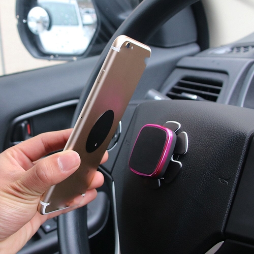 Steering Wheel Rotating Car Magnetic Holder Mount