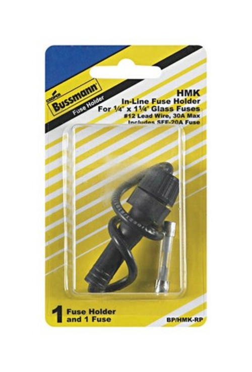 Buss BP-HMK-RP In-Line Fuse Holder for AGC Fuses - pack of 5