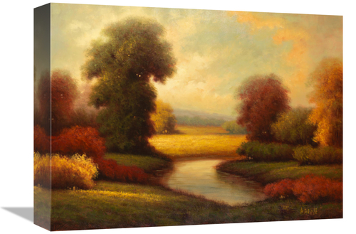 Global Gallery GCS-132469-1216-142 12 x 16 in. Lyon Valley Art Print -