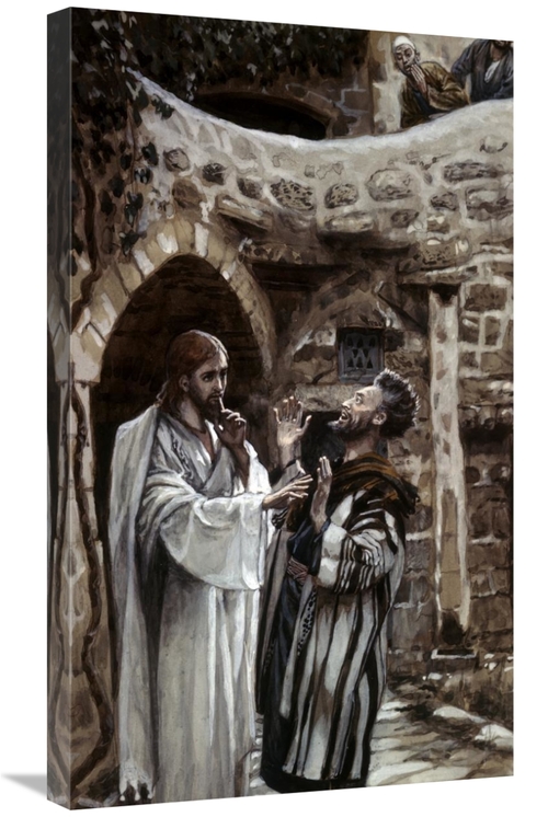 Global Gallery GCS-280291-30-142 30 in. Dumb Man Possessed of a Devil 