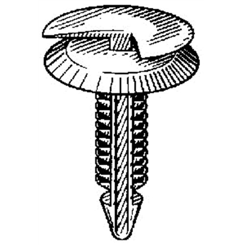 The Main Resource TMRMI629-25 Natural Nylon Door Trim Panel Retainer f