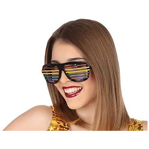 Glasses Multicolour Costune accessories Black