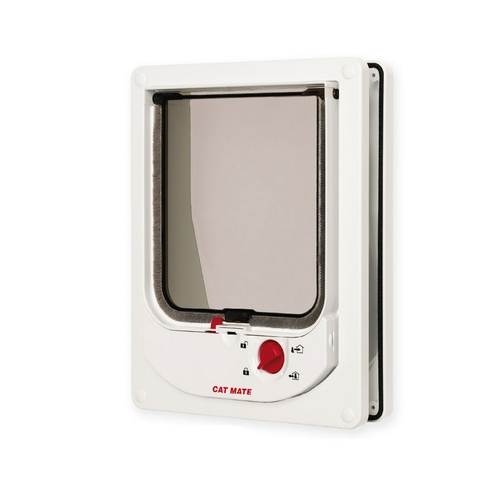 Door Pet Mate Electromag Cat Flap White