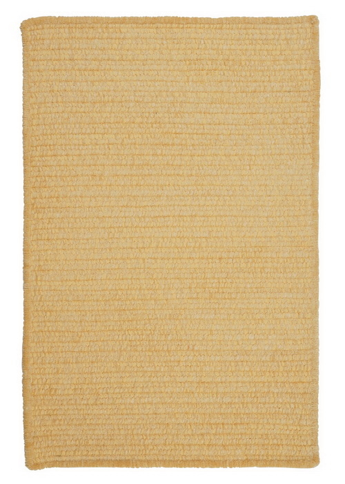 Colonial Mills Rug M301R096X096S Simple Chenille - Dandelion 8 ft. squ