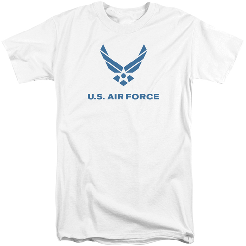 Trevco AF107-ATT-5 Air Force & Distressed Logo Short Sleeve Cotton Adu