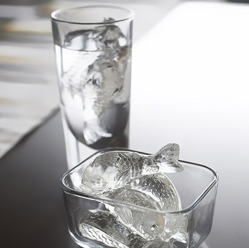  Cold Fish Ice Cube Tray