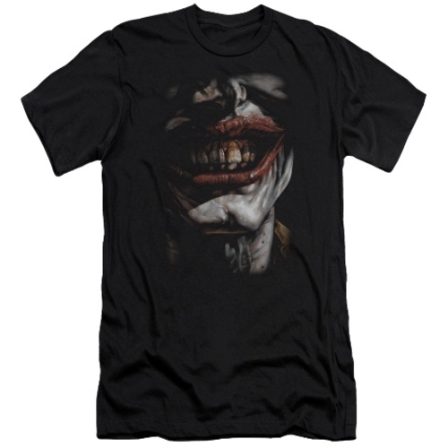 Trevco Batman-Smile Of Evil - Short Sleeve Adult 30-1 Tee - Black- 2X