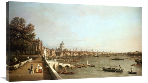 Global Gallery GCS-276958-40-142 40 in. London From Somerset House Art