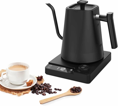 APQ Auto Shut-off Gooseneck Electric Kettle with Temperature Control