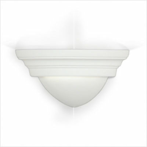 A19 102CNR Majorca Corner Sconce - Bisque - Islands of Light Collectio