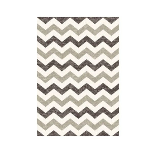 Infinity Chevron Beige Roll Rug