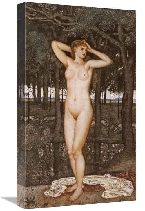 Global Gallery GCS-267889-22-142 22 in. Diana at the Bath Art Print - 