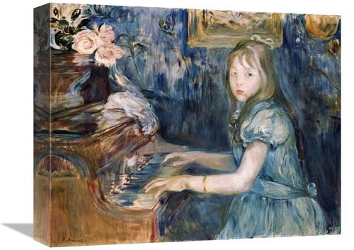 Global Gallery GCS-266912-16-142 16 in. Lucie Leon at the Piano Art Pr