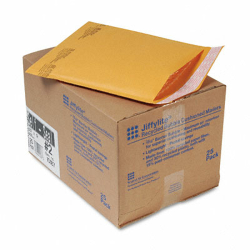 Sealed Air 10187 Jiffylite Self-Seal Mailer  Side Seam  #2  Golden Bro