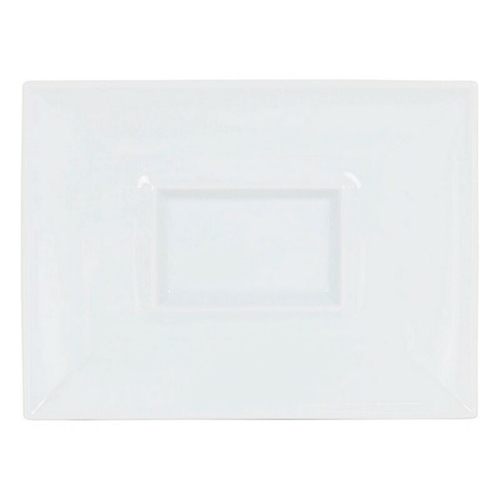 Flat plate Gourmet Porcelain White (29,5 x 22 x 3 cm)